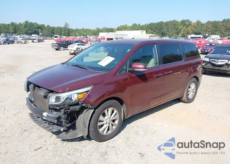 2017 Kia Sedona Lx из США, поврежденный, VIN KNDMB5C12H6333144